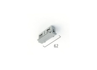 EUTRAC 3 PH surface track straight connector EUTRAC 3 PH surface track straight connector